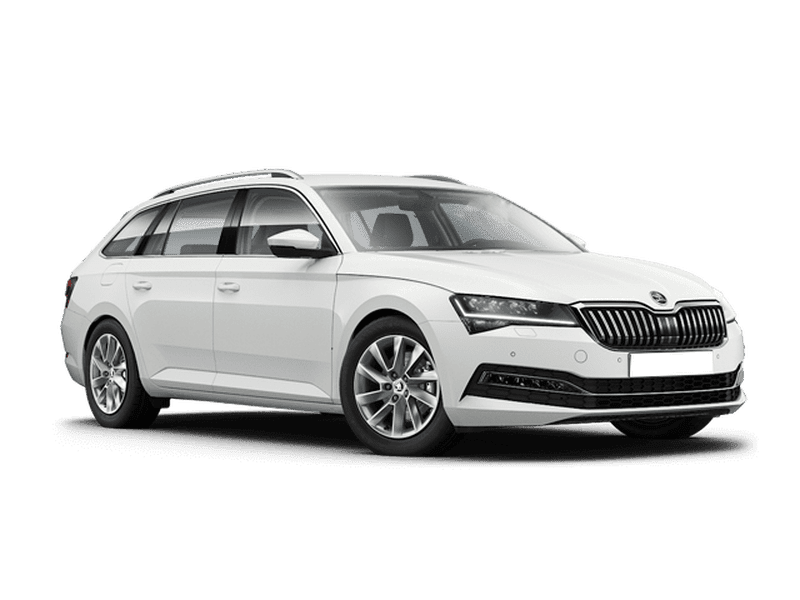 Skoda Superb Combi - Белый / Moon White